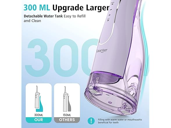 Leominor Water Dental Flosser Pick