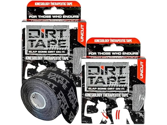 DIRT Tape, Premium Cotton Black w/Logo