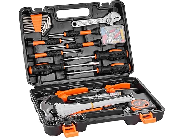 VEVOR 216 Piece General Household Hand Tool Set