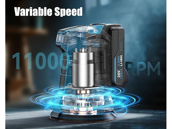 TILSWALL DS04 Cordless Orbital Sander