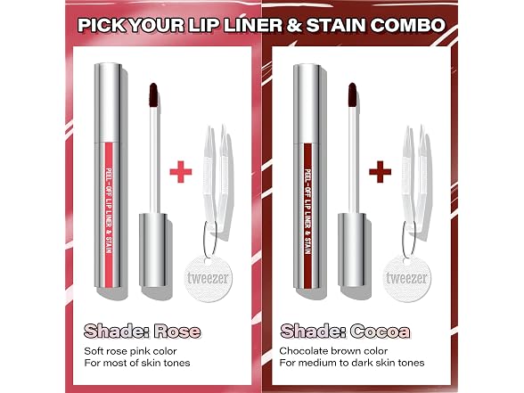 Cilrofelr Peel Off Lip Liner Stain Cocoa