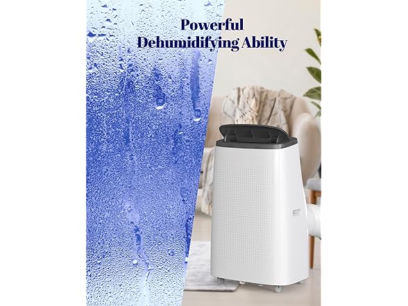 GarveeHome 700sqft 14000 BTU Portable AC