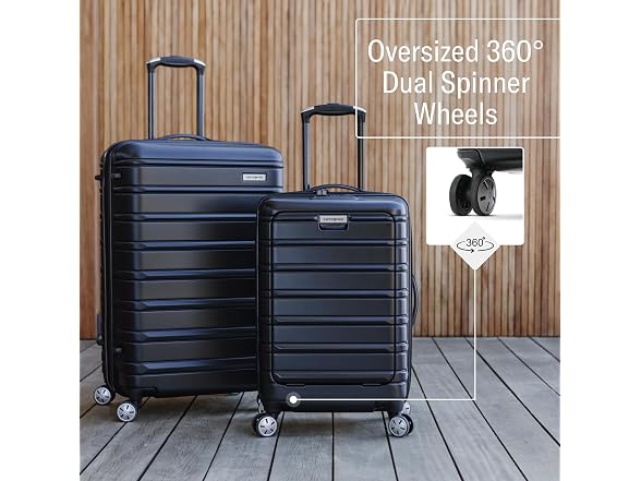Samsonite Omni 2 Hardside Luggage 2-Piece Set Blue