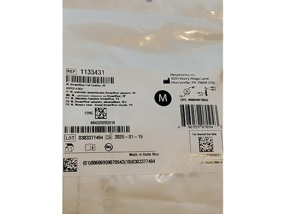 Respironics Dreamwear Full Cushion Mask