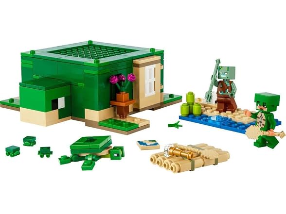 LEGO Minecraft Turtle Beach 21254