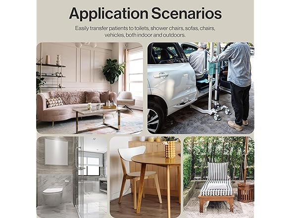 SuperHandy GUT169 GoRise Electric Floor to Stand Lift