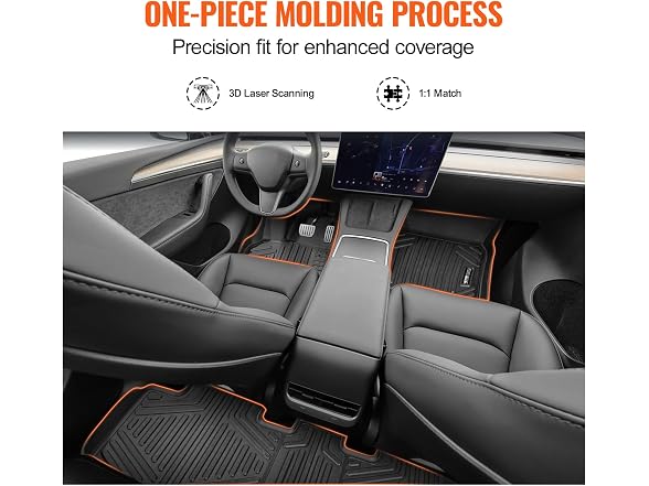 Automotive Floor Mats, Fits for Tesla Model