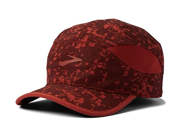 Brooks Women (OS) Chaser Hat Run Raisin Glitch One