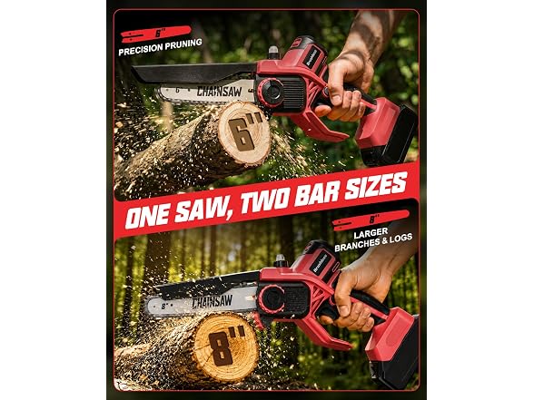 Yaxtron Brushless Mini Chainsaw