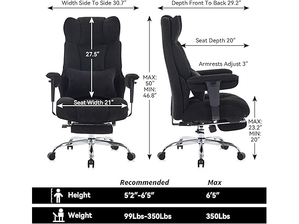 Efomao Executive Office Chair