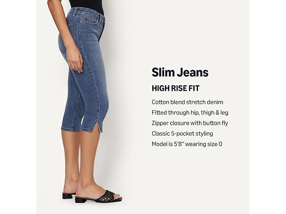 Amazon Essentials Women High Stretch Slim-fit Jean