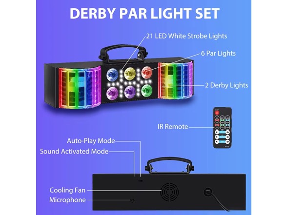 DJ 3-in-1 Light Bar with Stand