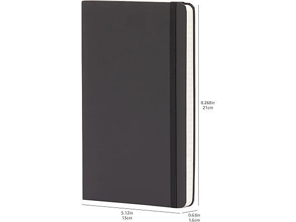 Amazon Basics Hardcover Line Ruled Notebook