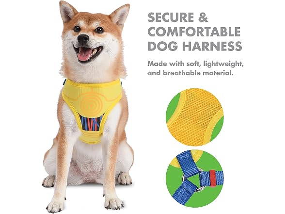 Star Wars for Pets C-3PO Dog Harness, Small