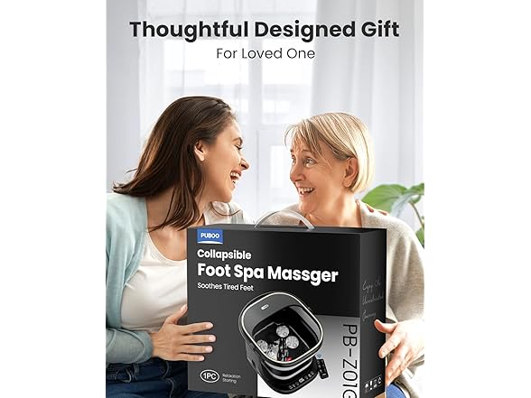 Collapsible Foot Spa Bath Massager