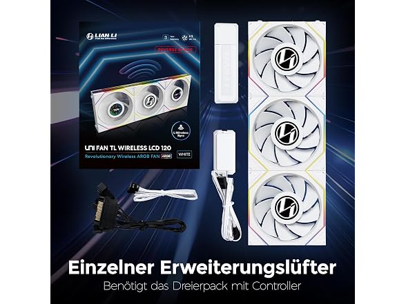 Lian Li UNI FAN TL Wireless LCD PC Fan