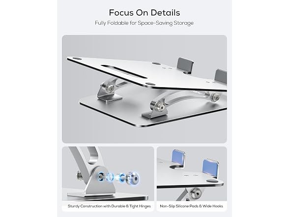 Nulaxy Ergonomic Foldable Laptop Stand