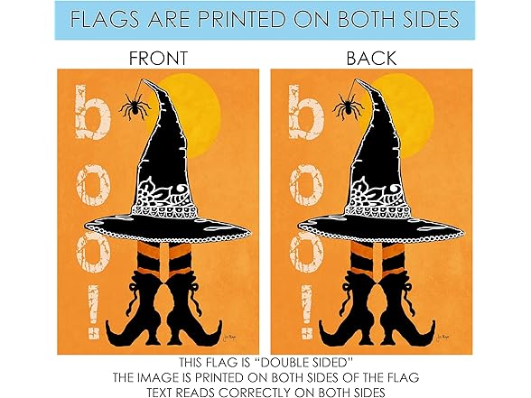 28x40 Inch Double Sided Halloween Flag