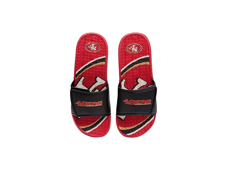49ERS Wordmark Gel Slides (S)