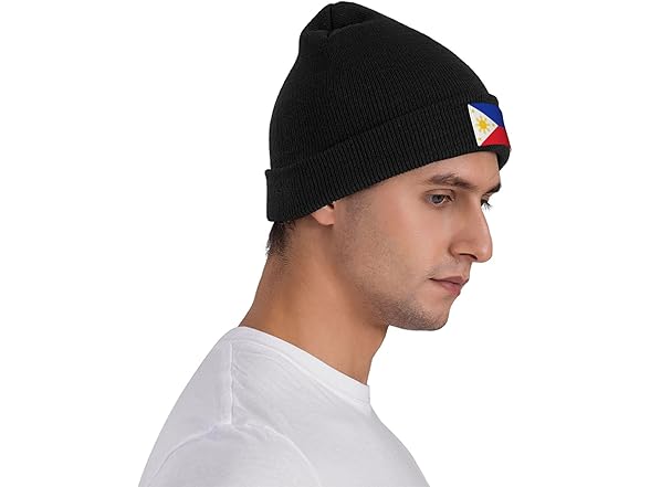 PRTYABS Cute Philippines Flag Beanie