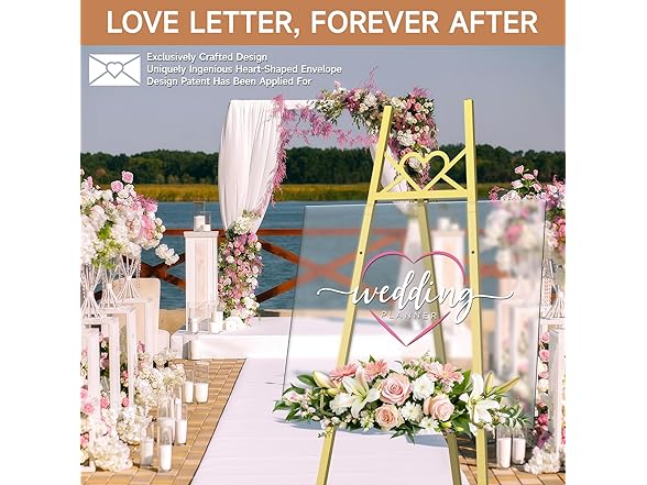 55" Gold Easel for Display or Art