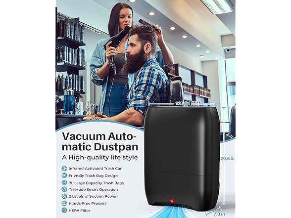 Touchless Vacuum Automatic Dustpan