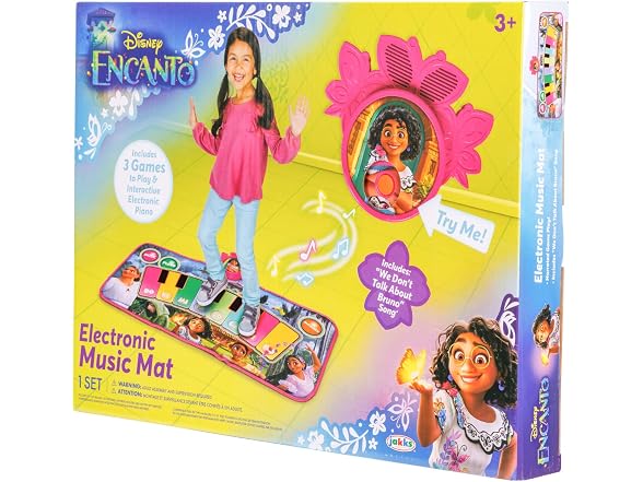 Disney Encanto Music Mat Kids Electronic Piano Dance Mat