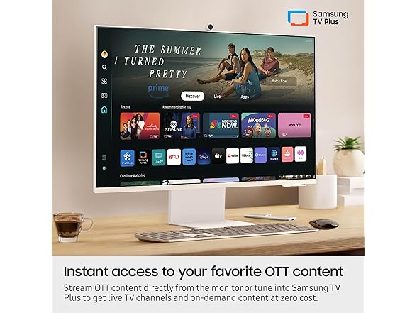 (NEW) Samsung 32" Smart Monitor with Camera