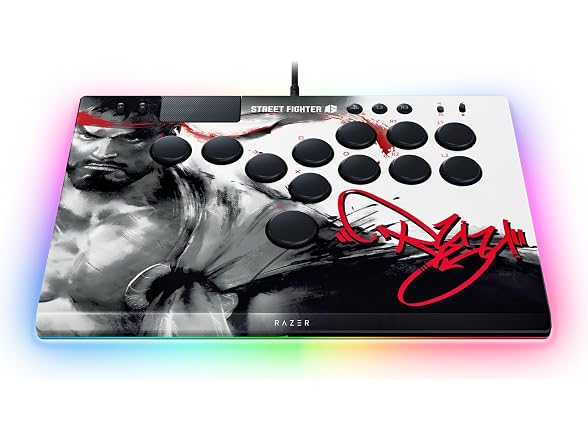 Razer Kitsune All-Button Optical Arcade Controller Ryu Edition - Gallery 9