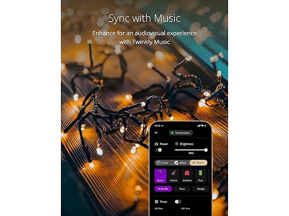 Twinkly Cluster – App-Controlled LED Christmas Lights