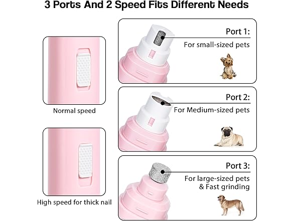 Casfuy B09KBX2VYJ dog nail grinder