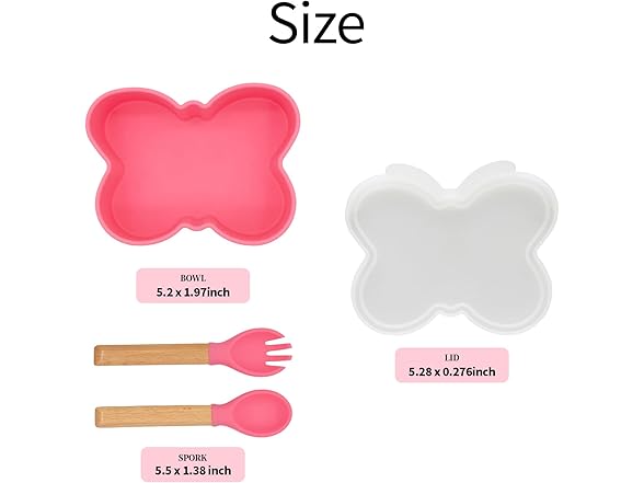 BabyX Baby Silicone Feeder Set, 3-pcs