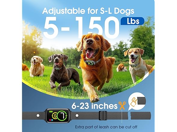 NQQHNN Smart Dog Bark Collar
