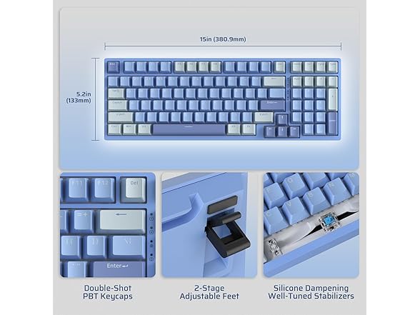 LTC Nimbleback NB981 Wireless Mechanical Keyboard
