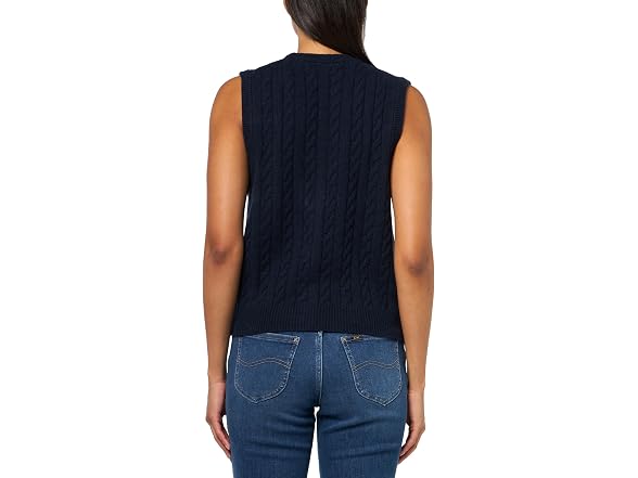 Lacoste Cashmere Cardigan, Navy Blue