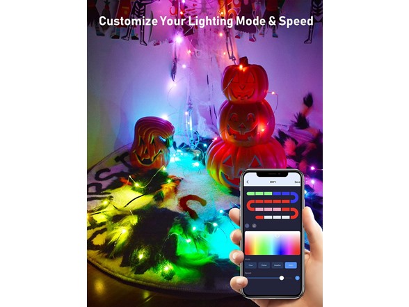 Probro Smart RGB Fairy Lights, 33ft