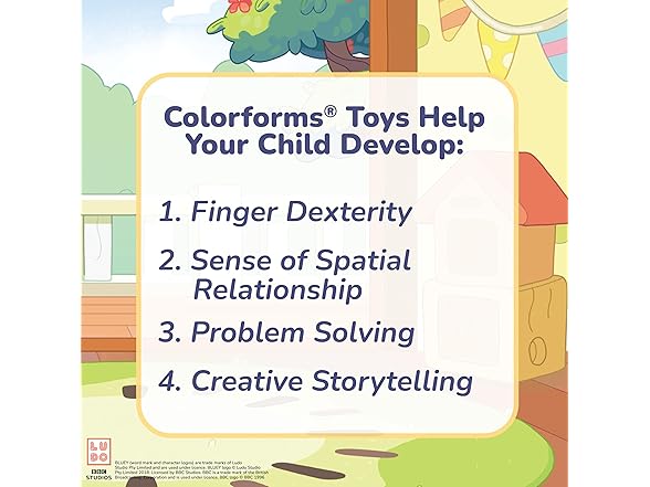 Colorforms Bluey Set