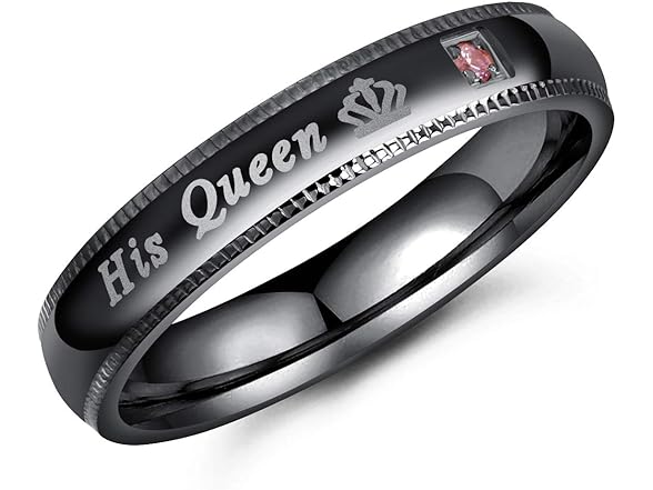 His Queen Her King Couples Rings (12/6)
