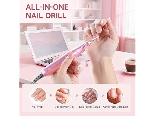 HQMPHQ Professional Nail Drill Electric File