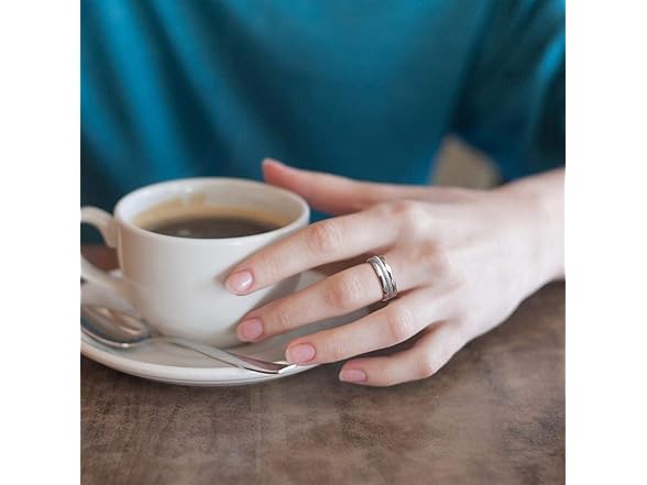 DURSI 2MM Stainless Steel Rings Women's