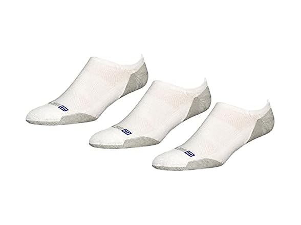 Drymax Men (MD) Sport Lite Mesh No Show 3-Pair