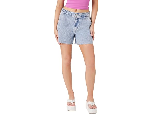 Forever 21 (L) Raw-Cut Shorts
