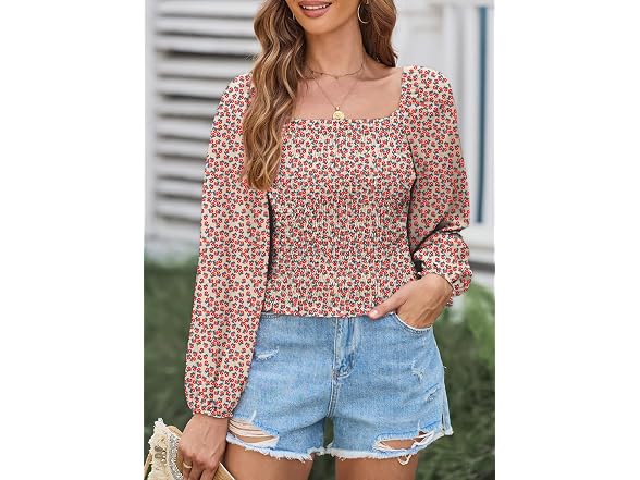 Evaless Women (L) Fall Clothes Trendy Long Shirt