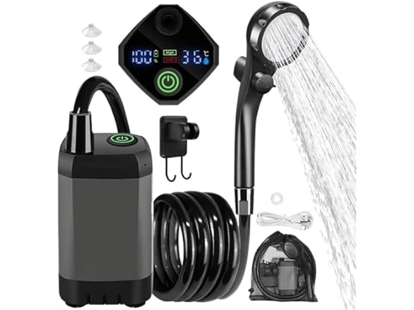 JGEMZIXXM Portable Camping Shower