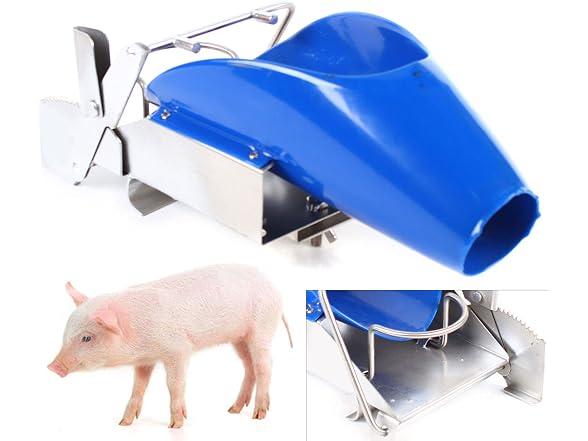 CNCEST Piglet Castration Tools, Stainless Steel P