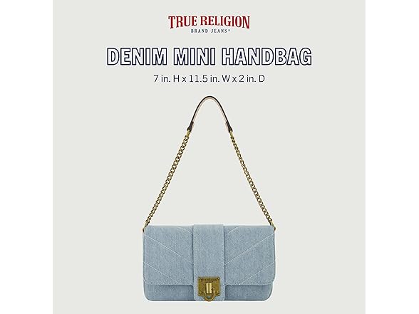 True Religion Women's Shoulder Bag Purse