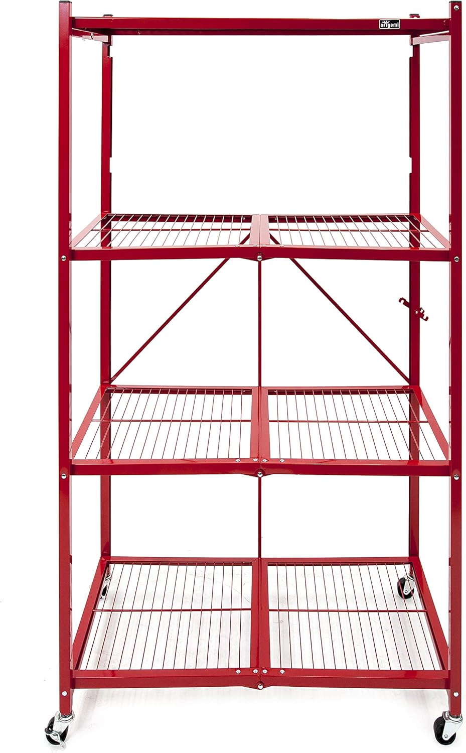 Origami R5 4 TIER SHELVES With Casters -Choose Color - Gallery 12