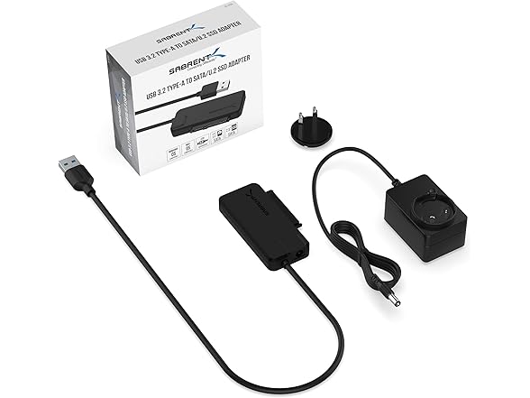 USB 3.2 Type A to SATA/U.2 SSD Adapter Cable