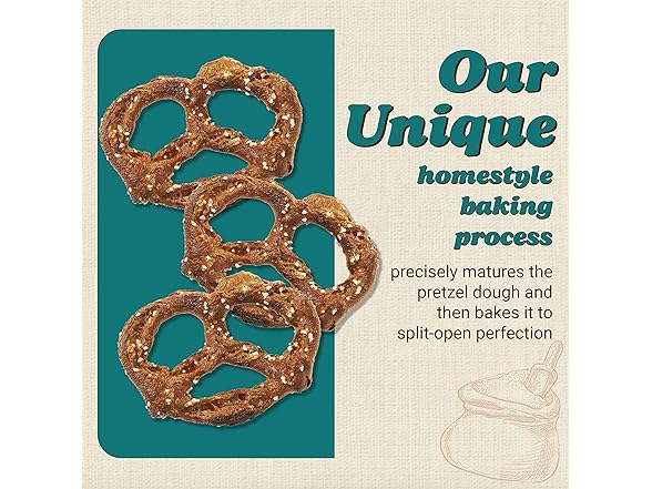 Unique Snacks Original Splits Pretzels, 11 oz.
