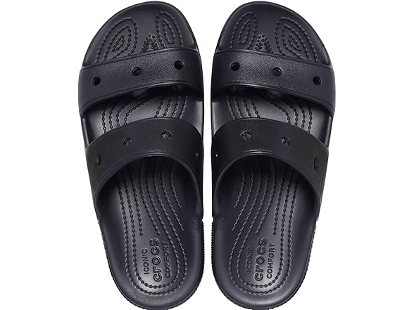 Crocs Classic Unisex Black Sandal